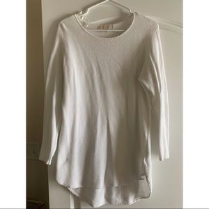 Oversized Michael Kors white sweater- size small